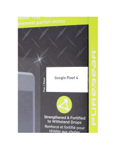 Protector de Pantalla Vidrio Templado PureGear Steel 360 Google Pixel 4 2