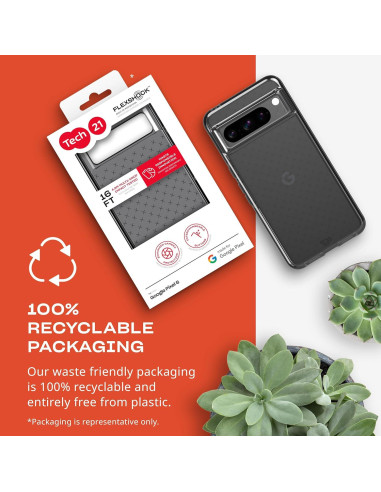 Funda de Protección Tech21 Evo Check para Google Pixel 8 Pro - Negro