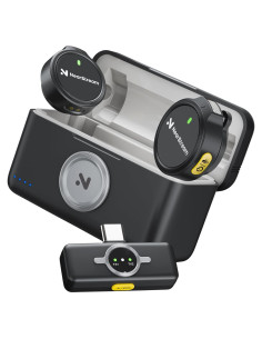 Micrófono Lavalier Inalámbrico NearStream AWM25T con Cancelación de Ruido