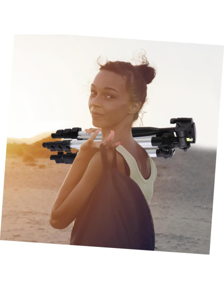 Trípode Portátil Ligero Tofficu para Smartphone y Cámara 35 cm