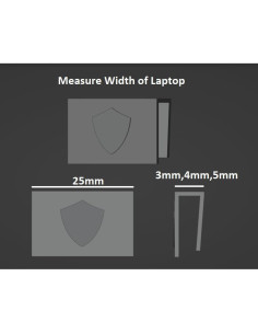 Cubierta de Cámara de Privacidad 3mm 3DCentral Negra 2