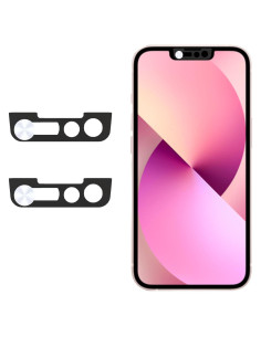 Protector de Lente de Cámara Peramarl para iPhone 13/13Pro/13mini/13Pro Max - Plata