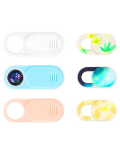 6 Piezas Deslizador Cubierta de Cámara LUSTRIB para Laptop