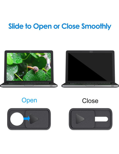 Cubierta de Cámara JETech Deslizante Ultra Delgado - Paquete de 6