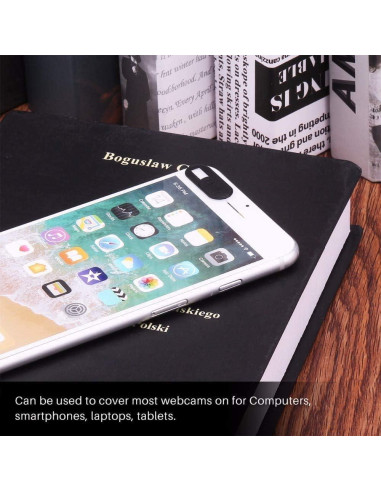 Cubierta de Webcam LUC Ultra Delgada - Paquete de 6 Unidades