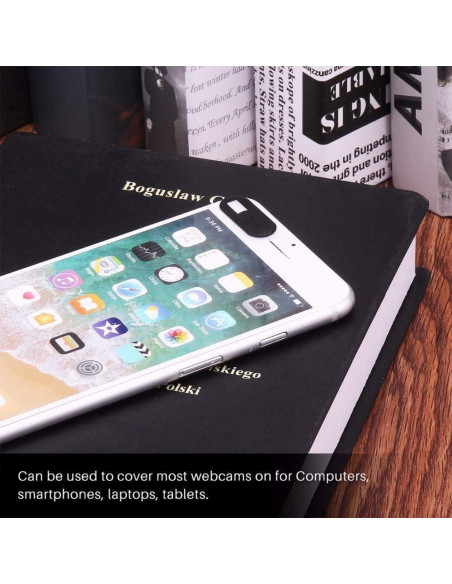 Cubierta de Webcam LUC Ultra Delgada - Paquete de 6 Unidades