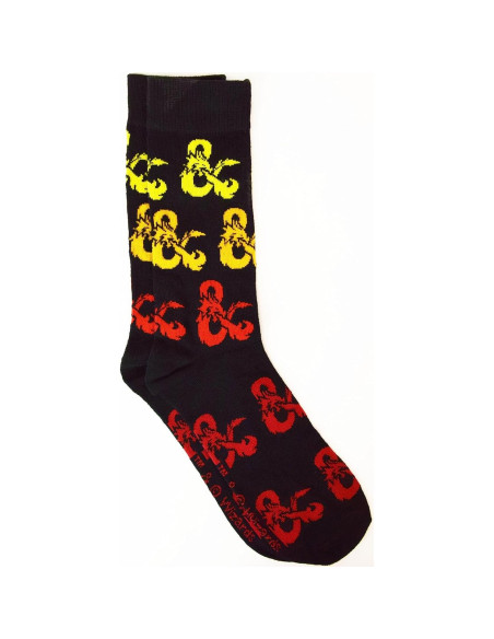 Calcetines Dungeons and Dragons HYP 2 Paquetes Unisex