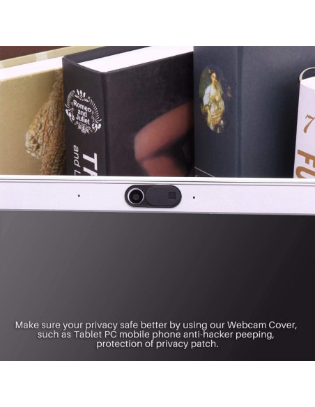 Cubierta de Webcam LUC Ultra Delgada - Paquete de 6 Unidades