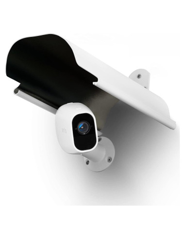 Cubierta para cámara Uogw blanca, protección sol y lluvia, 27x14cm