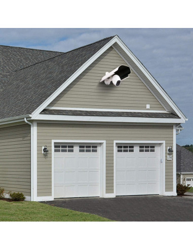 Cubierta para cámara Uogw blanca, protección sol y lluvia, 27x14cm