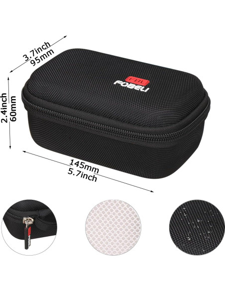 Funda Dura EVA FBLFOBELI para Cámara Web eMeet C960 y Logitech Funda Dura EVA FBLFOBELI para Cámara Web eMeet C960 y Logitech