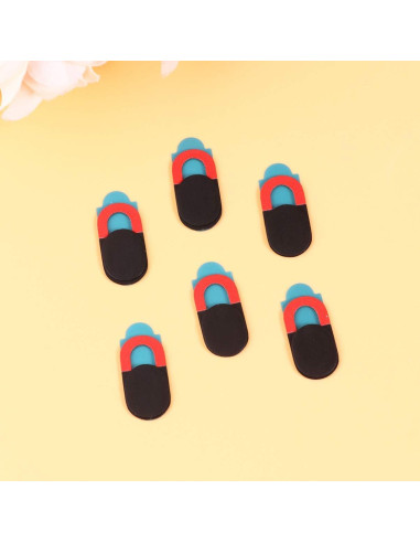 Cubierta de Webcam Uonlytech 6PCS Negro para Privacidad