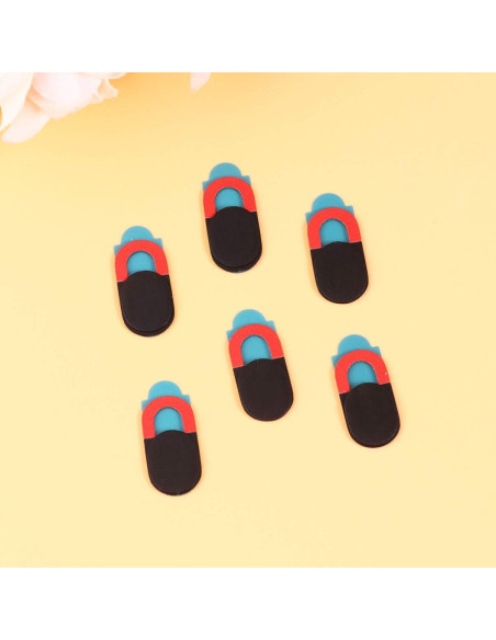 Cubierta de Webcam Uonlytech 6PCS Negro para Privacidad