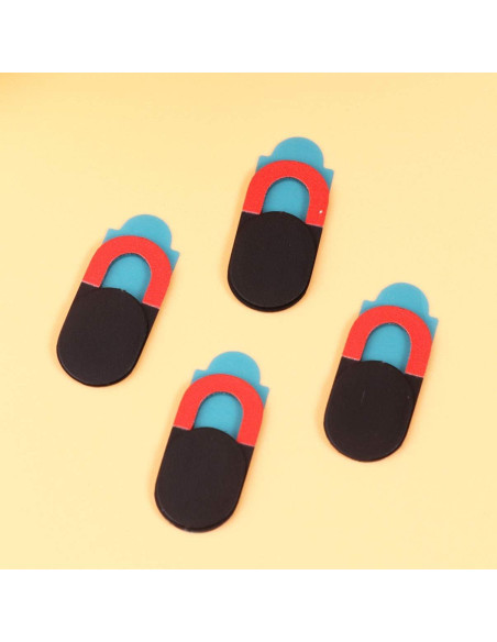 Cubierta de Webcam Uonlytech 6PCS Negro para Privacidad
