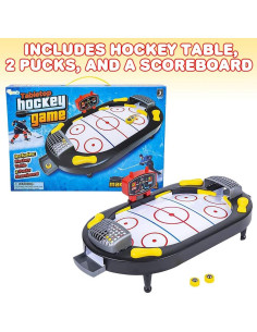 Juego de Hockey de Aire Gamie Mini 38x21 cm 2 Pucks 2