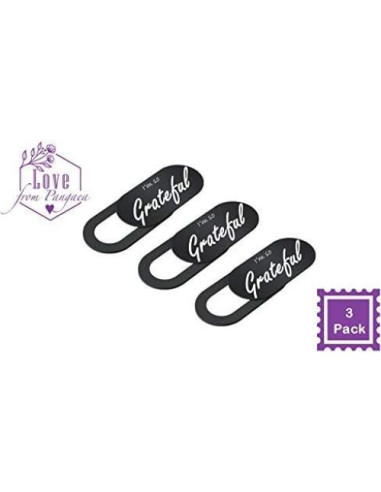 Cubierta de Webcam LoveFromPangaea - 3 Piezas, Protección Privacidad