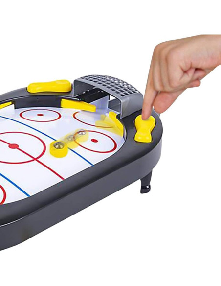 Juego de Hockey de Aire Gamie Mini 38x21 cm 2 Pucks Juego de Hockey de Aire Gamie Mini 38x21 cm 2 Pucks