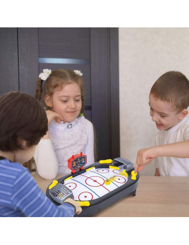 Juego de Hockey de Aire Gamie Mini 38x21 cm 2 Pucks