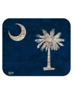 Alfombrilla de Ratón Rústica Bandera Carolina del Sur Graphics & More