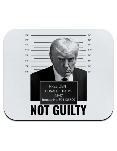 Alfombrilla de Ratón Graphics & More Mugshot Trump No Culpable