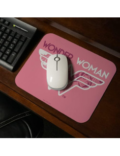 Alfombrilla de Ratón Wonder Woman Rosa Bajo Perfil 23.6x19.8cm 2