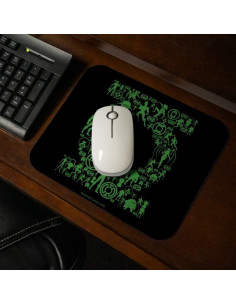 Mouse Pad Bajo Perfil Green Lantern Graphics & More 23.6x19.8cm 2