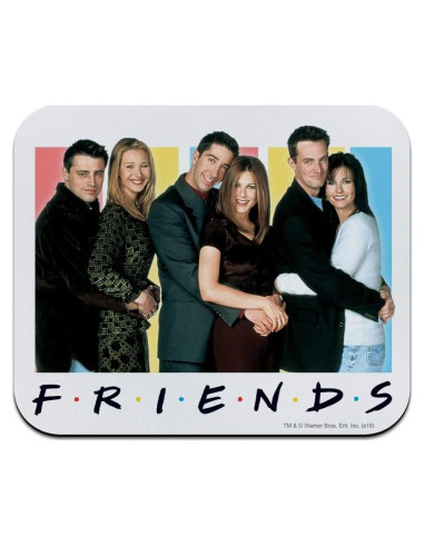 Alfombrilla de Ratón Friends Graphics & More Multicolor 23.6x19.8 cm