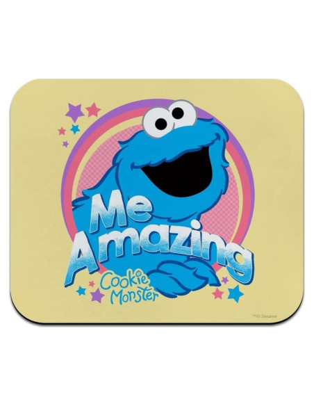 Mouse Pad Plaza Sésamo Monstruo de las Galletas 23.6x19.8cm
