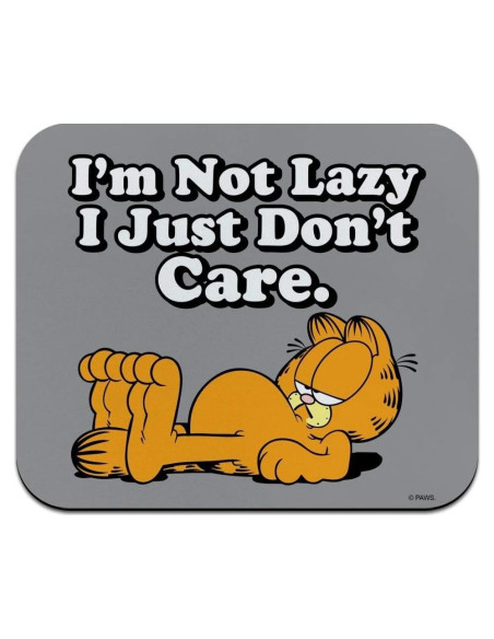 Alfombrilla de Ratón Garfield No Soy Perezoso 23.6x19.8cm Alfombrilla de Ratón Garfield No Soy Perezoso 23.6x19.8cm