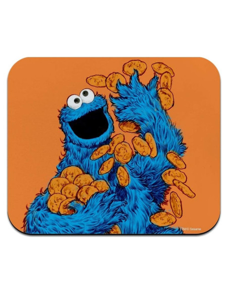 Alfombra de Ratón Vintage Cookie Monster Graphics & More 23.6x19.8cm