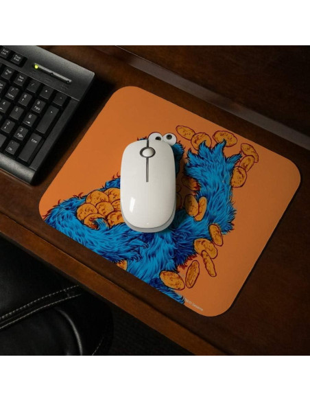 Alfombra de Ratón Vintage Cookie Monster Graphics & More 23.6x19.8cm