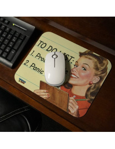 Mouse Pad Gráfico & More Procrastinar Humor 23.6x19.8cm 2