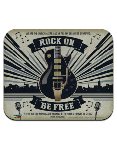 Alfombrilla de Ratón Rock On Be Free Graphics & More 23.6x19.8cm