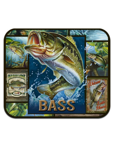 Almohadilla de Ratón Graphics & More Largemouth Bass 23.6x19.8cm