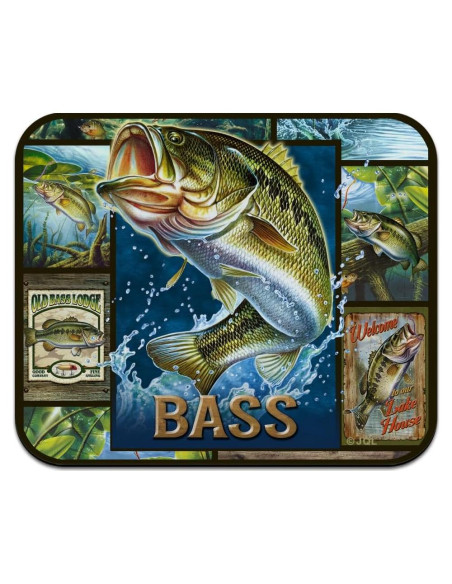 Almohadilla de Ratón Graphics & More Largemouth Bass 23.6x19.8cm