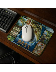 Almohadilla de Ratón Graphics & More Largemouth Bass 23.6x19.8cm 2