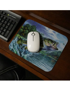Alfombrilla de Ratón Graphics & More Largemouth Bass 23.6x19.8cm 2