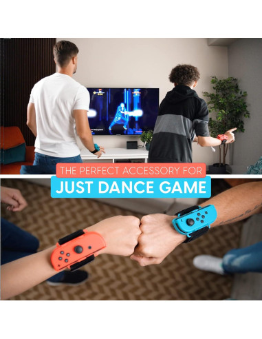 Correas de Muñeca TalkWorks para Nintendo Switch - Ajustables