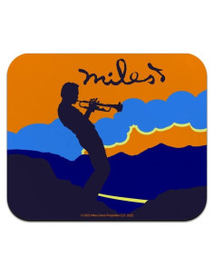 Mouse Pad Bajo Perfil Miles Davis 23.6x19.8cm Multicolor