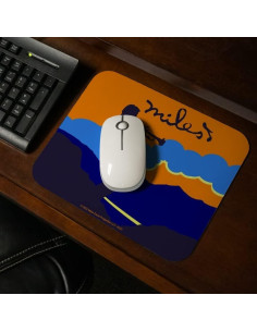 Mouse Pad Bajo Perfil Miles Davis 23.6x19.8cm Multicolor 2