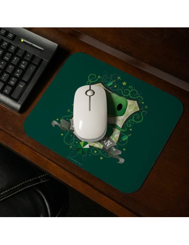 Alfombrilla de Ratón Harry Potter Slytherin 23.6x19.8cm