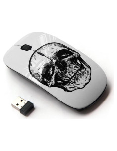 Ratón Inalámbrico Óptico KOOLmouse Ergonomico Blanco Negro