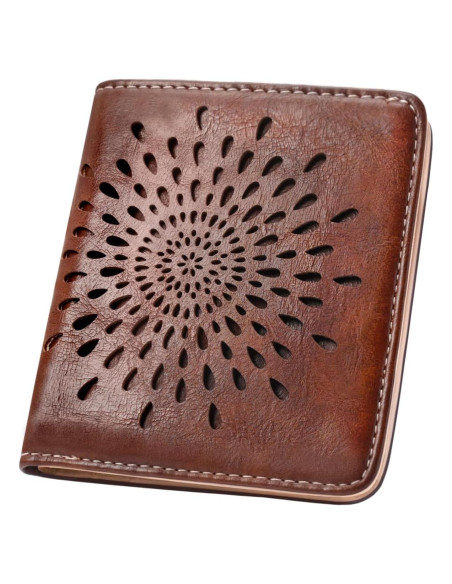 Cartera APHISON Girasol RFID de Cuero para Mujeres