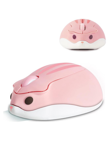 Ratón Inalámbrico Bluetooth Super Space Rosa 1200DPI