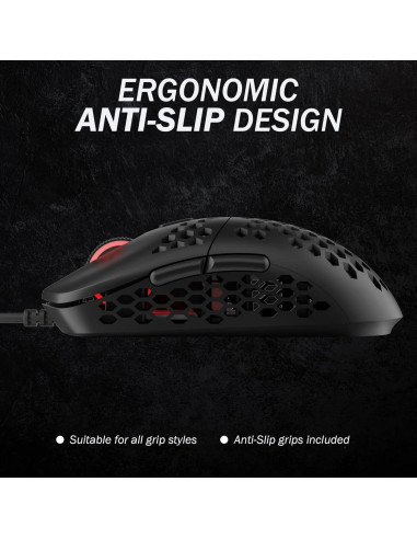 Ratón Gaming HK Gaming Mira M RGB Ultra Ligero 63g