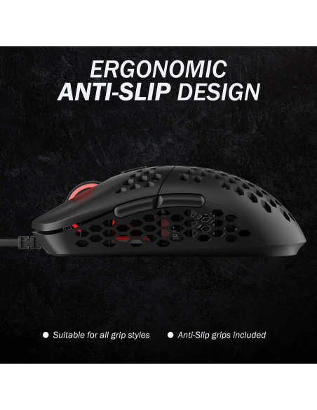 Ratón Gaming HK Gaming Mira M RGB Ultra Ligero 63g