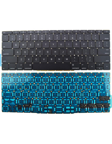 Teclado Reemplazo US JANRI para MacBook Pro 13 A1708 2016-2017