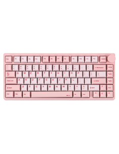 Teclado Mecánico Inalámbrico KiiBoom Moonshadow V2 Rosa 75%