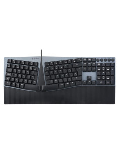 Teclado mecánico ergonómico Perixx PERIBOARD-535 - Clicky Azul