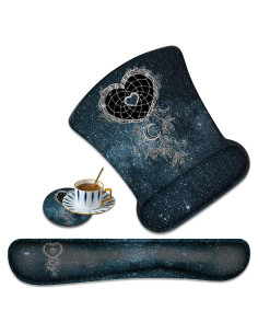 Conjunto Ergonómico de Reposapiés y Almohadilla XMTMR-Glass